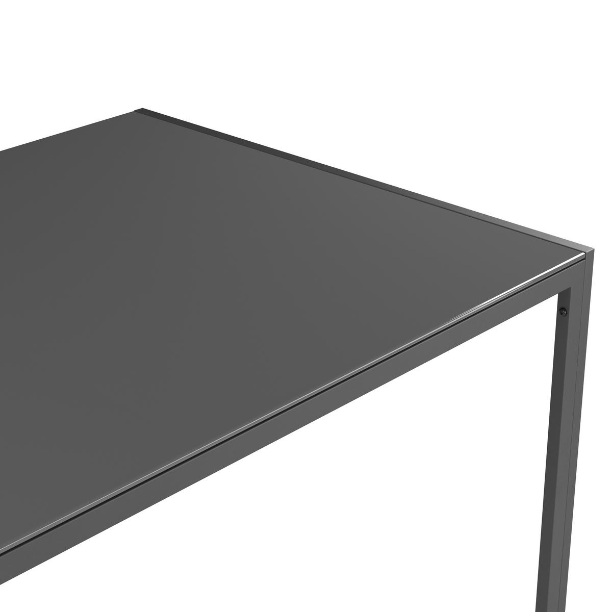 Gartenset Berlin - Schwarz, MODERN, Glas/Textil - Beldano