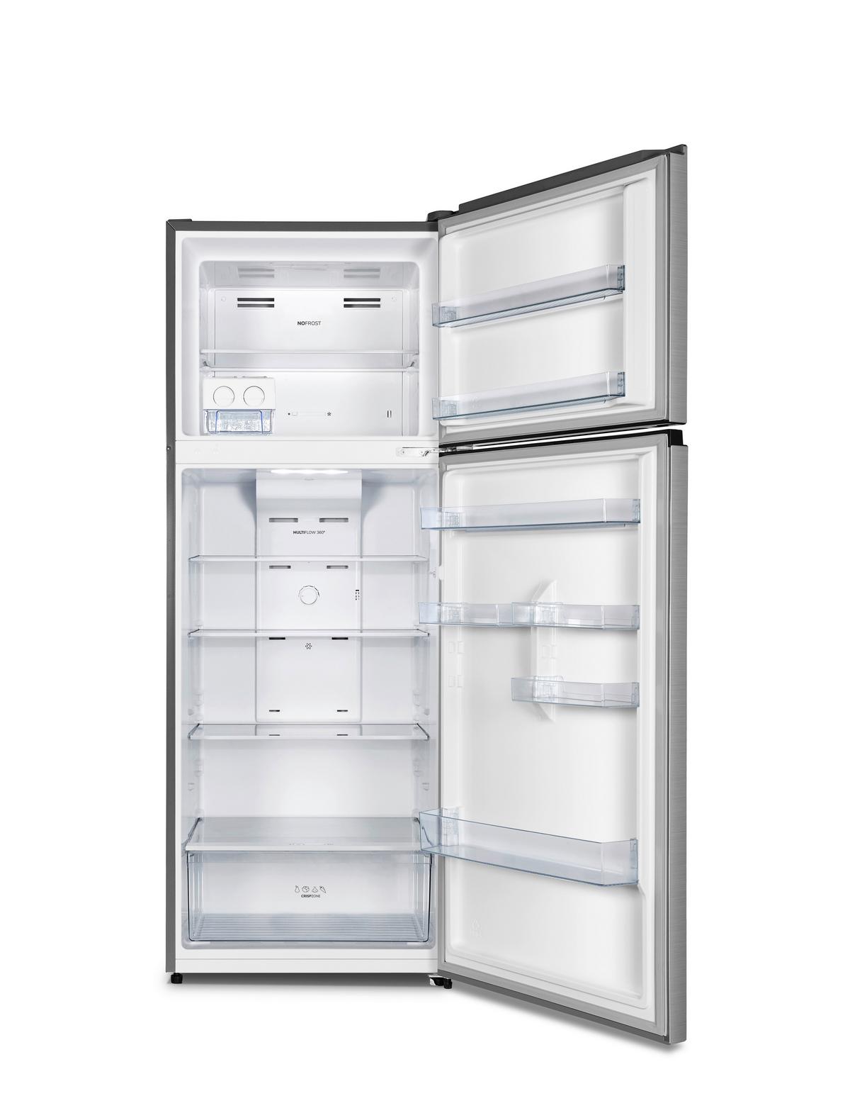 Kühl-Gefrier-Kombination NRF71 8E4S4, EEKL: E - Edelstahlfarben, Basics, Glas/Kunststoff (70,4cm) - Gorenje