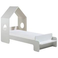 Kinder-/Juniorbett Casami 90x200 cm Weiß - Weiß, KONVENTIONELL, Holzwerkstoff (90/200cm) - MID.YOU