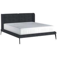 Polsterbett Tessina Sorisso - Schwarz, MODERN, Textil (180/200cm) - Livetastic