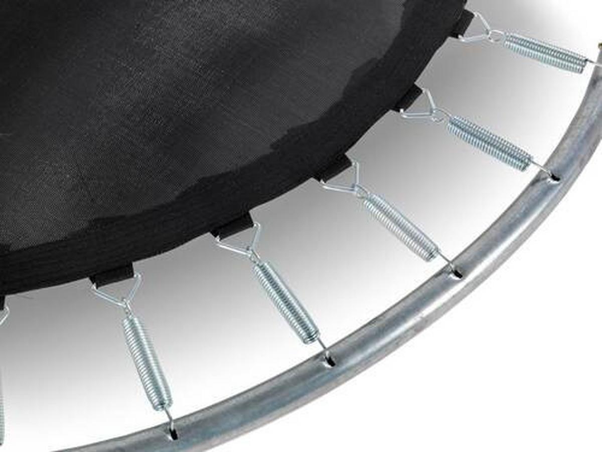 Trampolin Ø 305 cm Mit Sicherheitsnetz Exit Silhouete - Schwarz, KONVENTIONELL, Kunststoff/Metall (305/203cm) - EXIT Toys