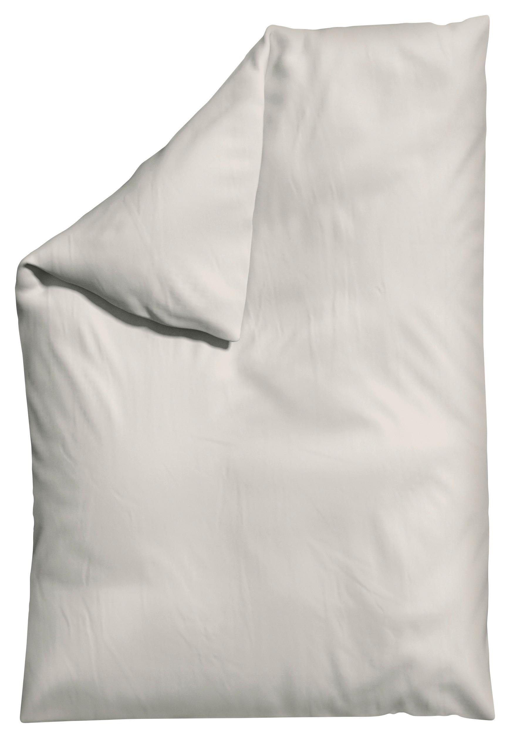 BETTDECKENBEZUG KNITTED JERSEY - Beige, Basics, Textil (135-140/200cm) - Schlafgut