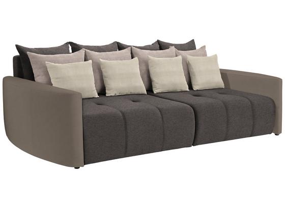 Bigsofa mit Schlaffunktion Bettkasten und Kissen Havanna - Taupe/Schlammfarben, MODERN, Textil (290/80/140cm) - Luca Bessoni Bigsofa mit Schlaffunktion Bettkasten und Kissen Havanna - Taupe/Schlammfarben, MODERN, Textil (290/80/140cm) - Luca Bessoni