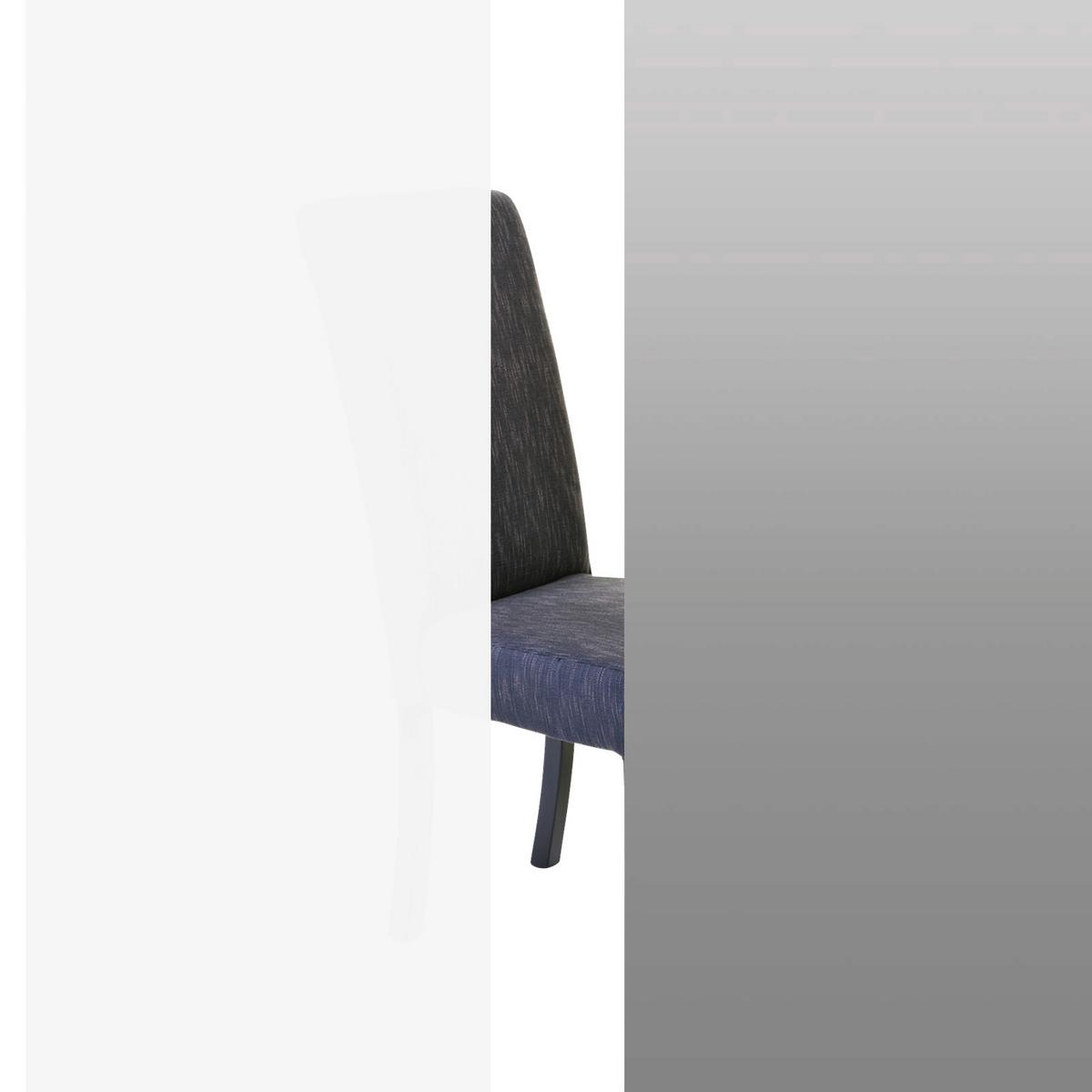 Flächenvorhang 3-tlg. Ferrola B: 60 Cm, Grau/weiß - Grau, Basics, Textil (60/245cm)