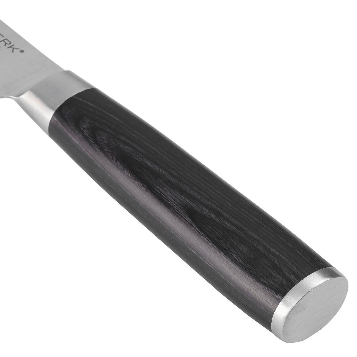 Santokumesser Echtwerk Damaszener - Edelstahlfarben, MODERN, Metall (23cm) - Echtwerk