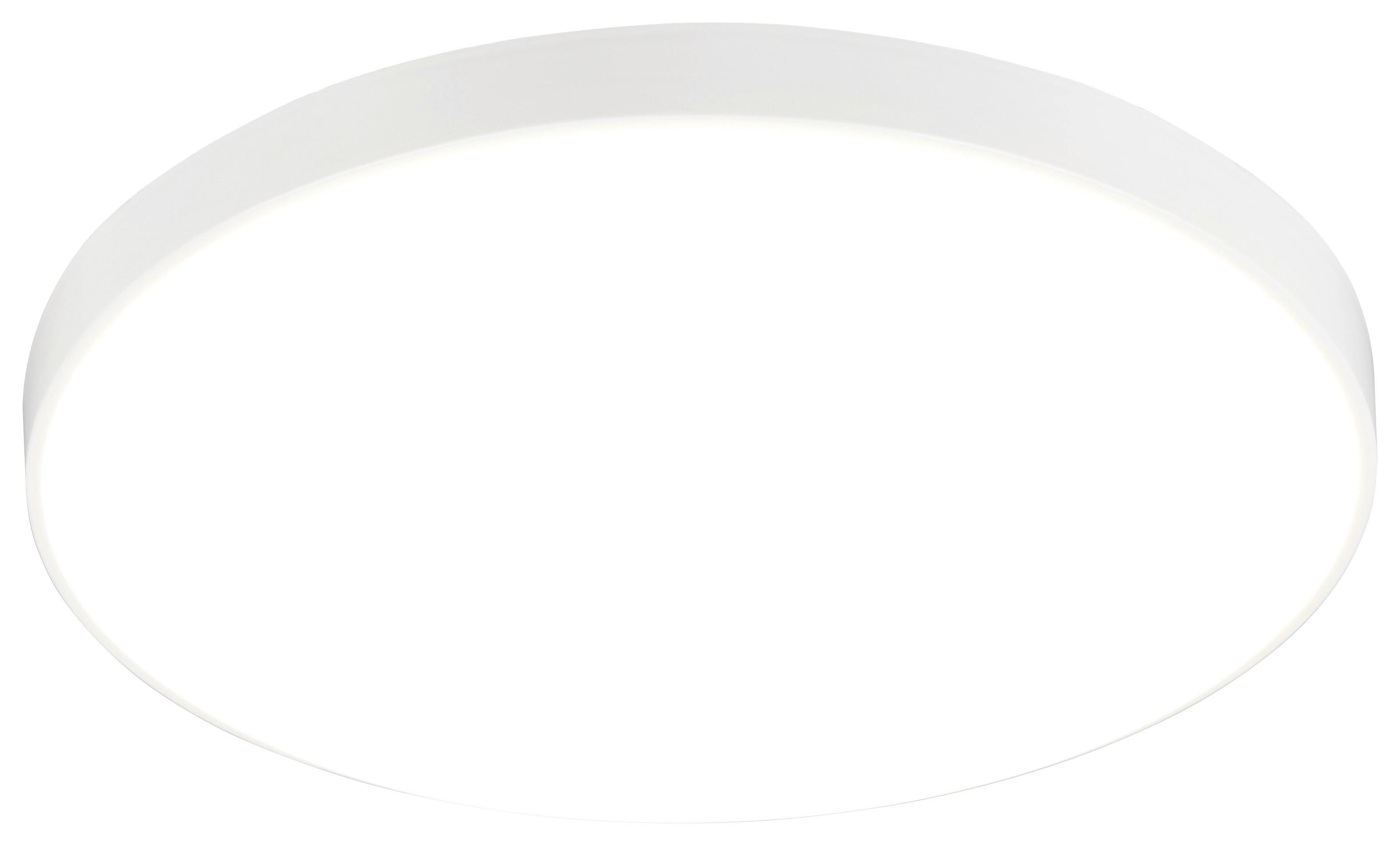 LED-Deckenleuchte Sanela - Weiß, Basics, Kunststoff (27/5,6cm) - Luca Bessoni