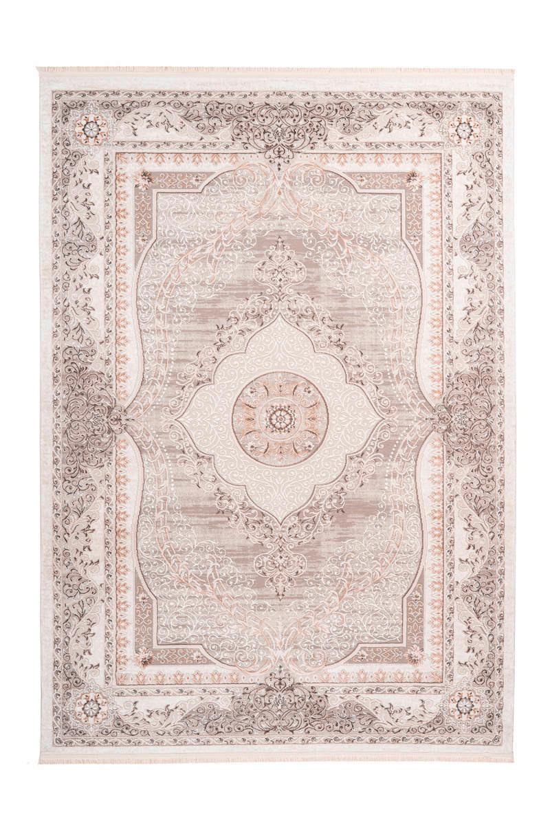 Webteppich Grau/silberfarben Akropolis 80x150 Cm Grau, Silberfarben  80/150 cm 