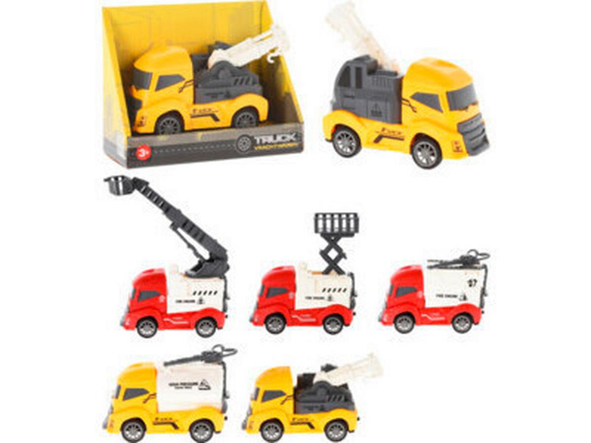 Játékautó Truck - műanyag (14cm)