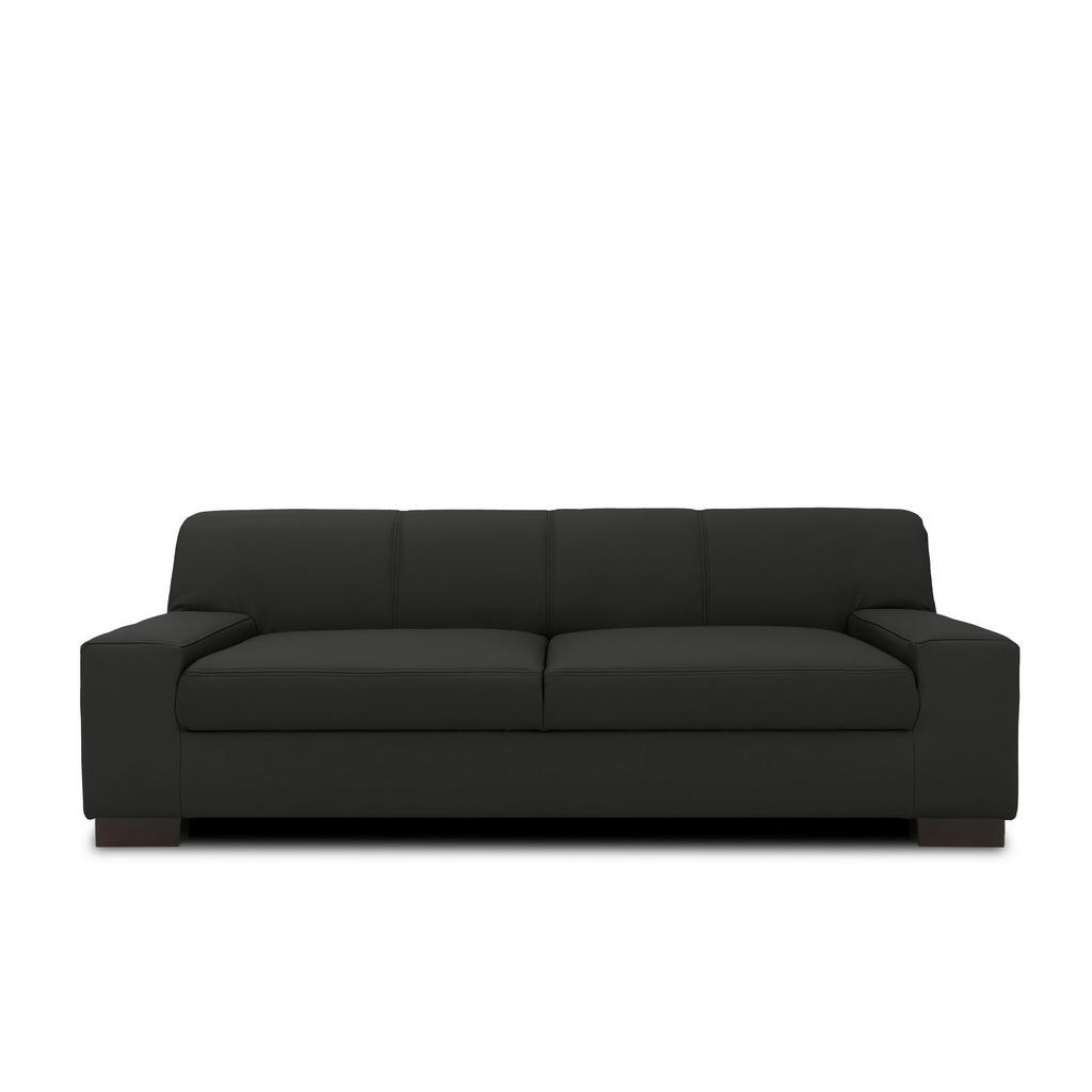 2-sitzer-sofa Norma Schwarz Lederlook