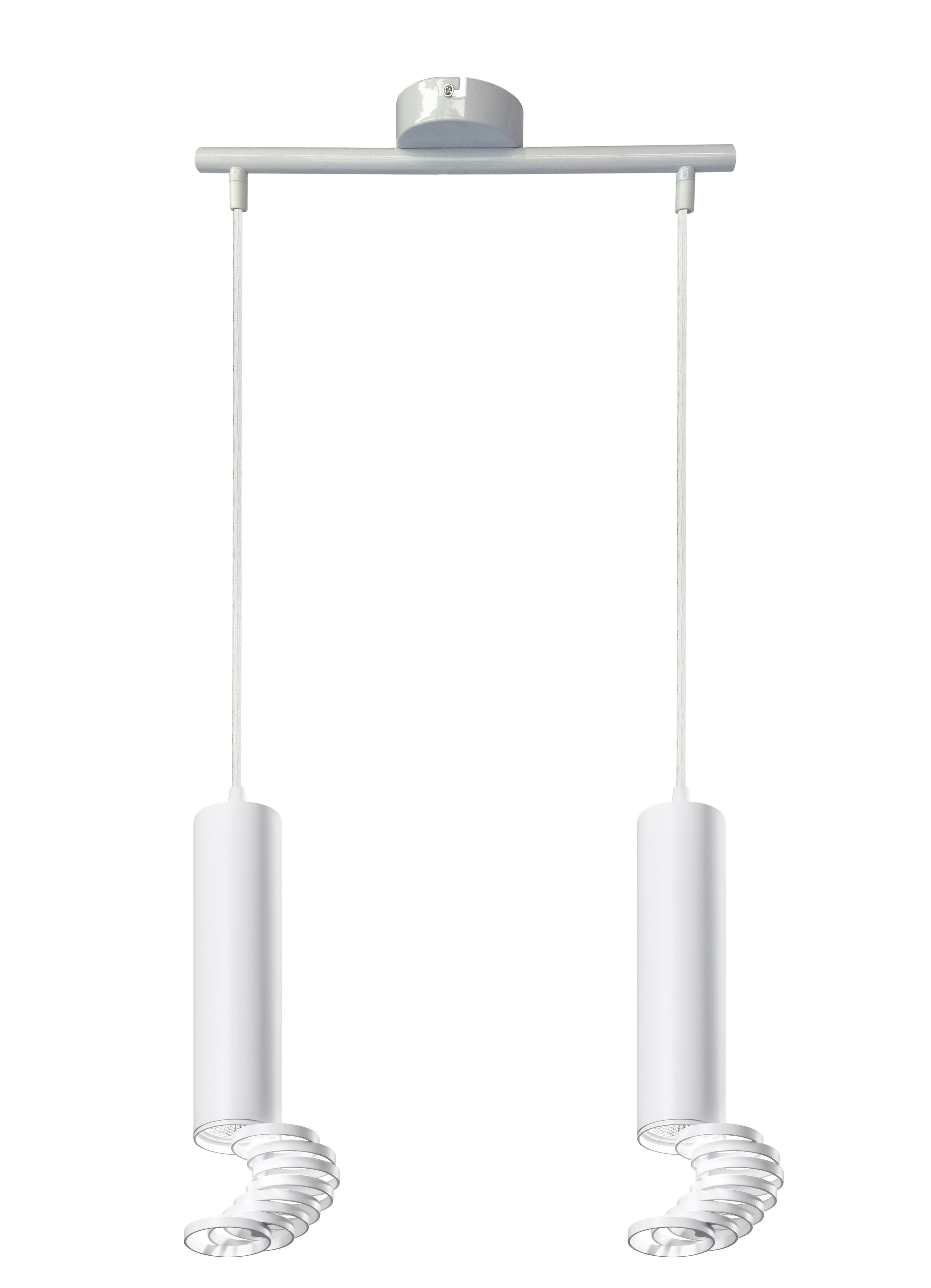 HÄNGELEUCHTE 32-78636 - Weiß, Design, Metall (6/30/100cm)