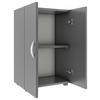 Aktenschrank Ulas 2 Anthrazit B: 49 Cm - Anthrazit, MODERN, Holzwerkstoff (49/74/34cm) - MID.YOU