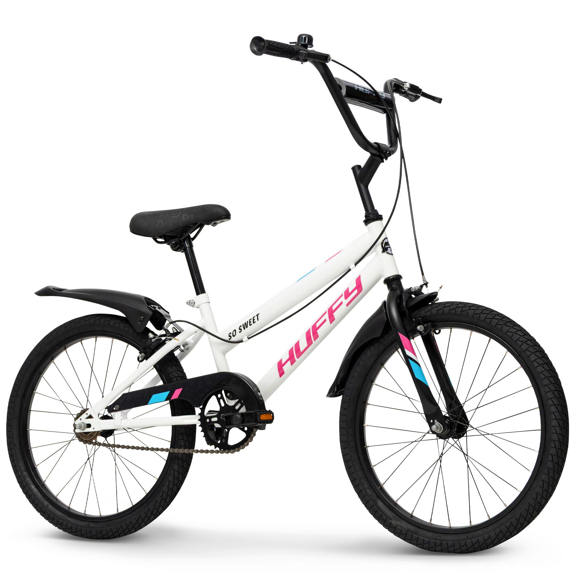 Kinderfahrrad So Sweet Weiß, 20 Zoll - Weiß, Basics, Metall (64/95/135cm)