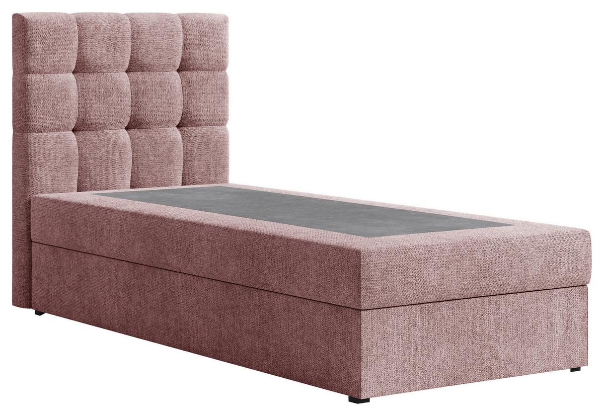 BOXBETT Oslo Kupferfarben 90x200cm - Schwarz/Kupferfarben, MODERN, Holz/Kunststoff (90/200cm) - MID.YOU