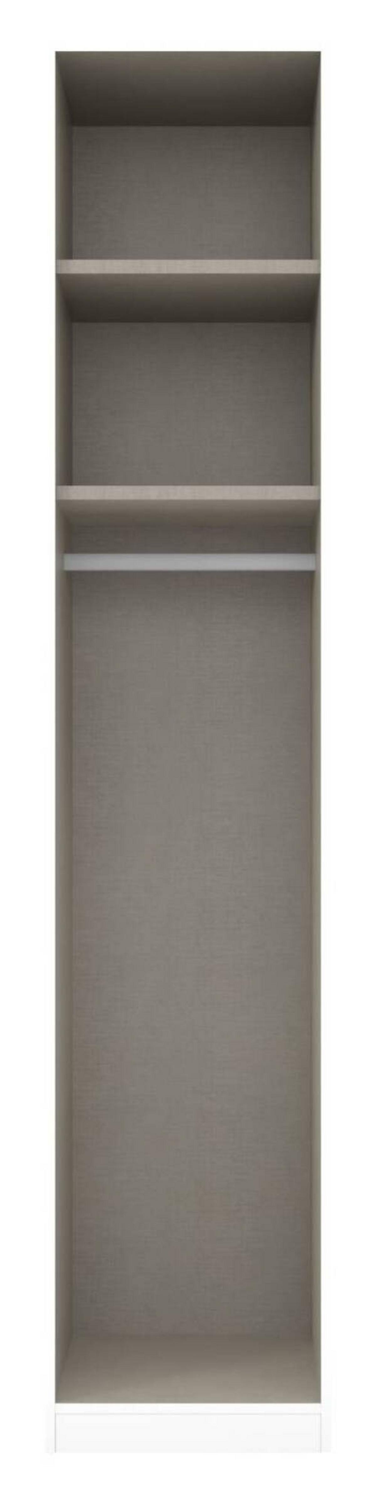 Drehtürenschrank 47cm Alabama, Weiß - Weiß, MODERN, Holzwerkstoff (47/229/54cm) - Rauch Möbel