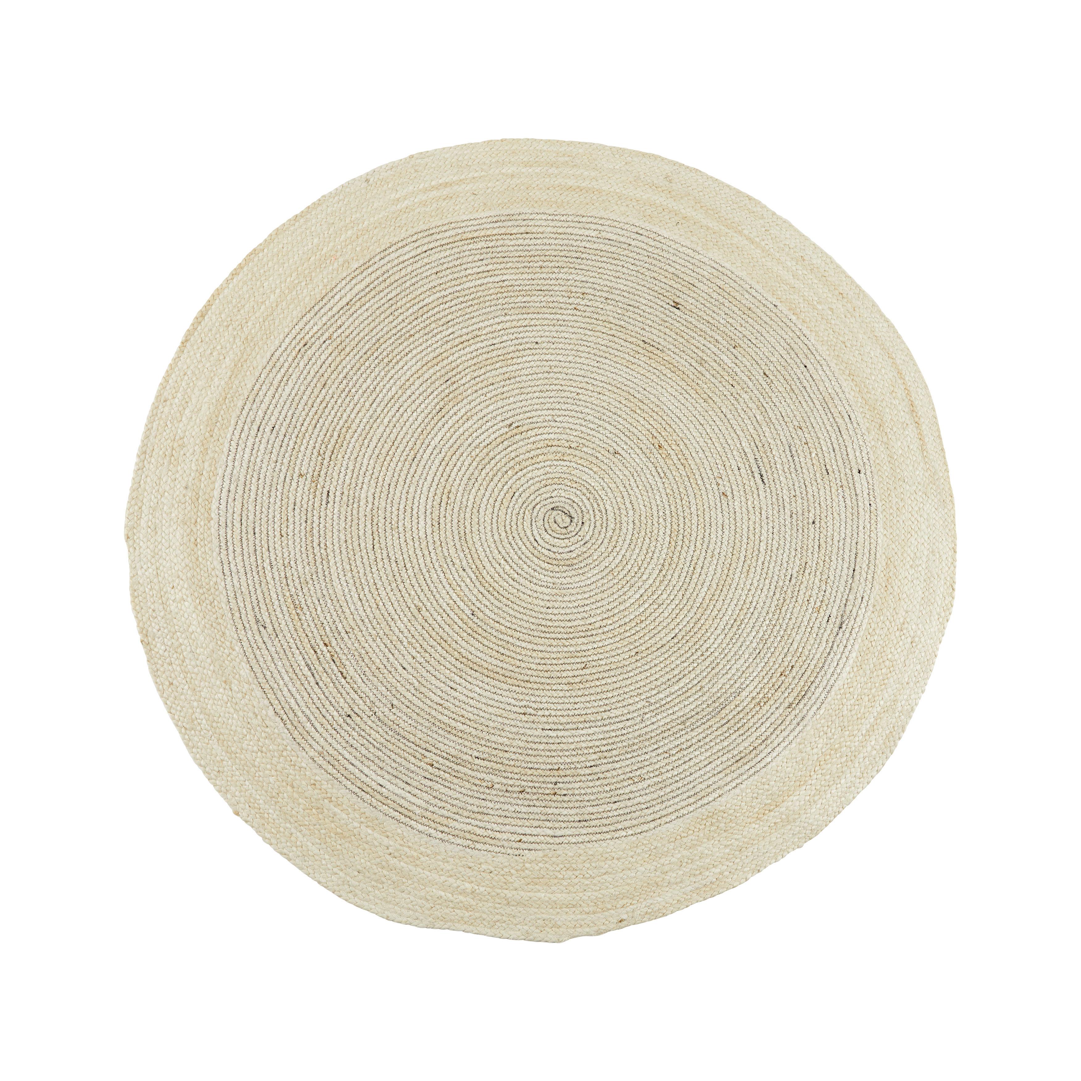 Koberec KIARA bílý 160cm - bílá, Moderní, textil (160cm) - Bessagi Home