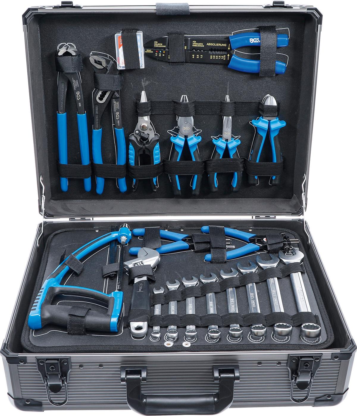 Werkzeugkoffer 149-Teilig Schwarz/Grau B: 35 cm - Schwarz/Grau, Basics (35/17,5/45cm)