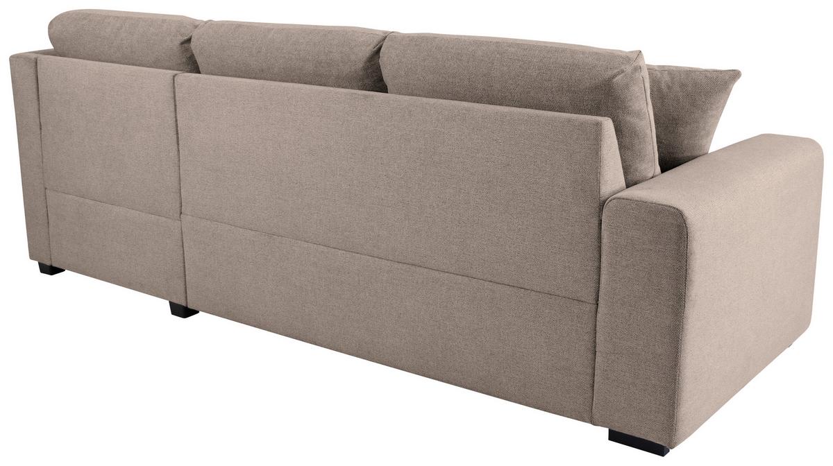 Ecksofa Lukas Hellbraun S: 239x158 Cm - Hellbraun, Trend, Textil (239/158cm)