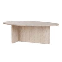 COUCHTISCH Orba Creme L: 120cm - Creme, Design, Holzwerkstoff (120/40/65cm) - MID.YOU