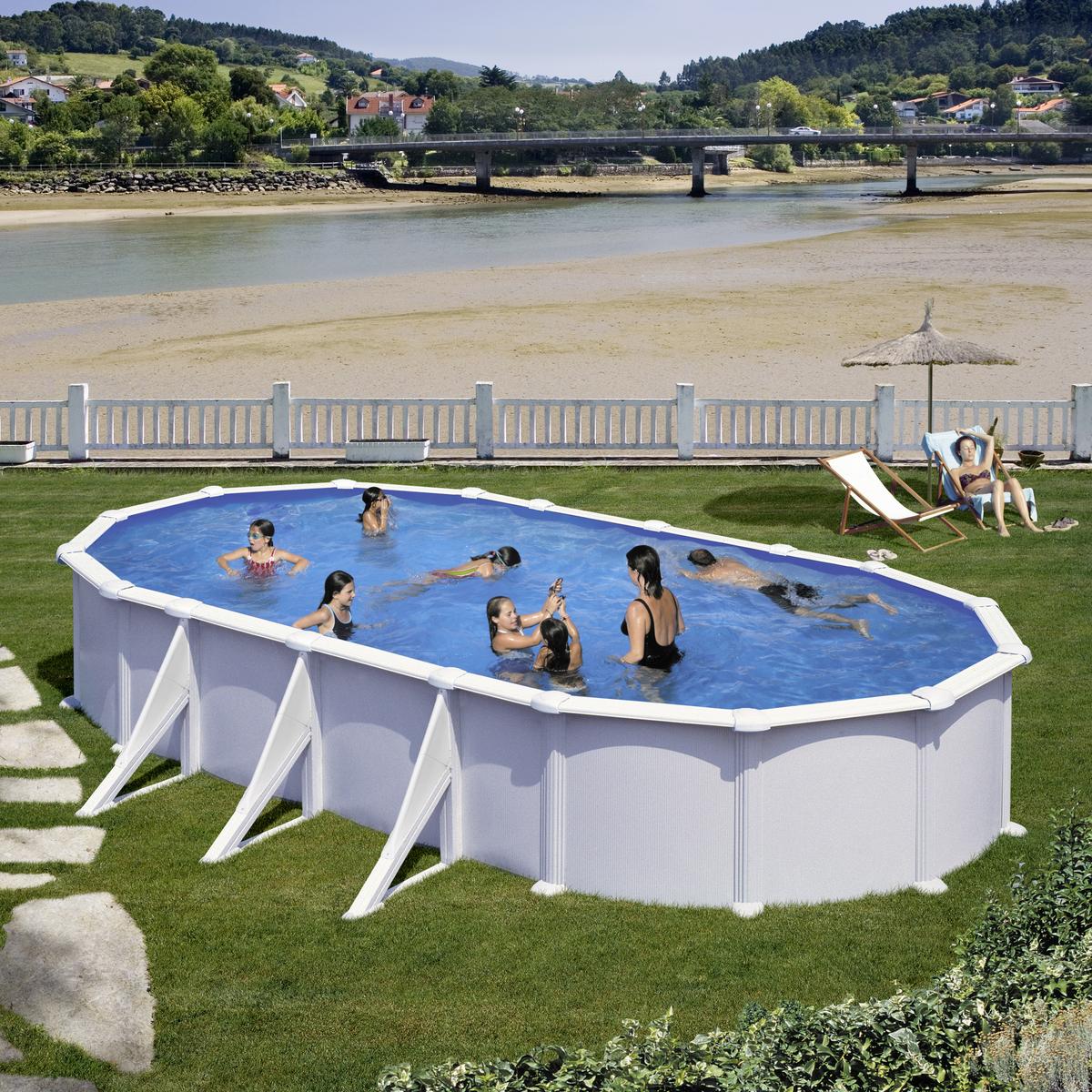 Pool-Set Gre Pool Kitprov818 - KONVENTIONELL (815/670/132cm) - Gre