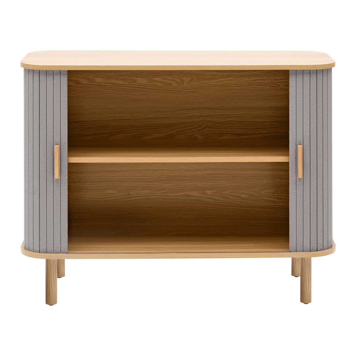 KOMODA ARVID -EXKLUSIV- - sivá/prírodná farba, Modern, drevo/kompozitné drevo (100/75/40cm) - Mömax