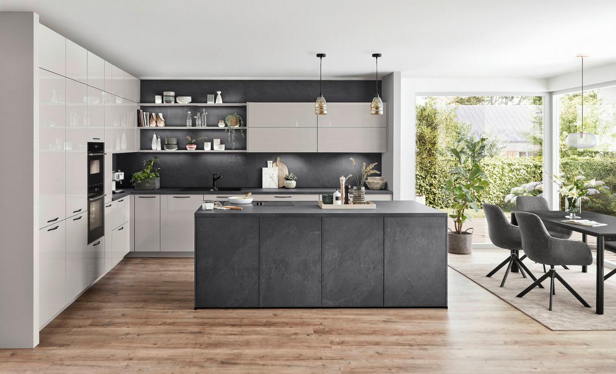 Einbauküche Nizza Frei Planbar Modernes Design - MODERN, Holzwerkstoff - Vertico