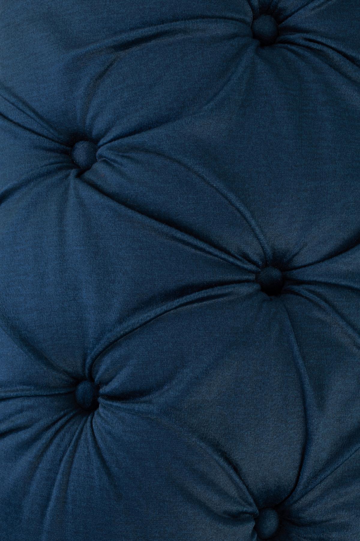 Recamiere Cupido Dunkelblau - Schwarz/Dunkelblau, Design, Textil (216/91/103cm) - MID.YOU