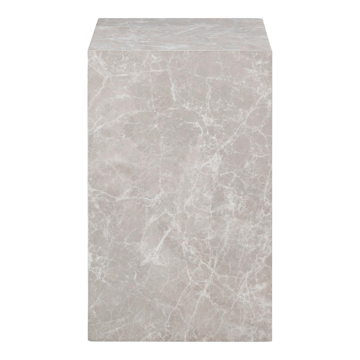 Beistelltisch Prague Greige B: 30 cm - Greige, Basics, Holzwerkstoff (30/30/50cm)