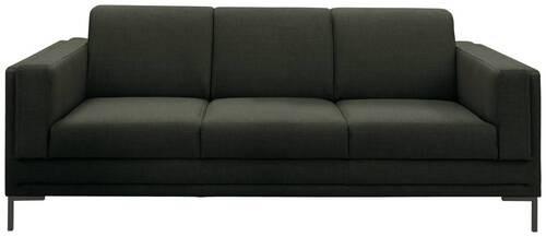 3-sitzer-sofa Looks Vii - Dunkelgrün/Silberfarben, Design, Textil (210/82/90cm) - LOOKS by W.Joop