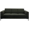 3-sitzer-sofa Looks Vii - Dunkelgrün/Silberfarben, Design, Textil (210/82/90cm) - LOOKS by W.Joop