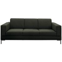 3-sitzer-sofa Looks Vii - Dunkelgrün/Silberfarben, Design, Textil (210/82/90cm) - LOOKS by W.Joop