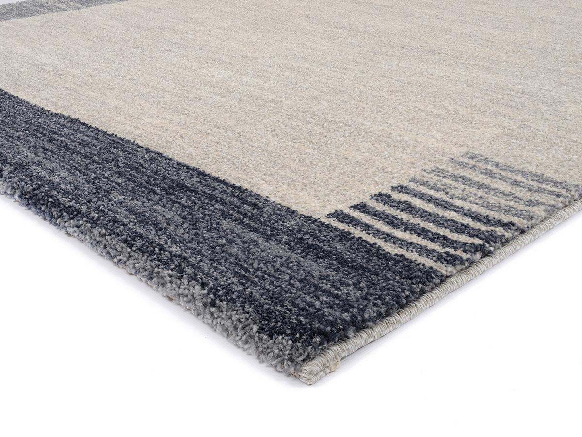 Webteppich Palazzo Lobo Blau/Grau 140x200 cm - Blau/Grau, KONVENTIONELL, Textil (140/200cm) - Novel