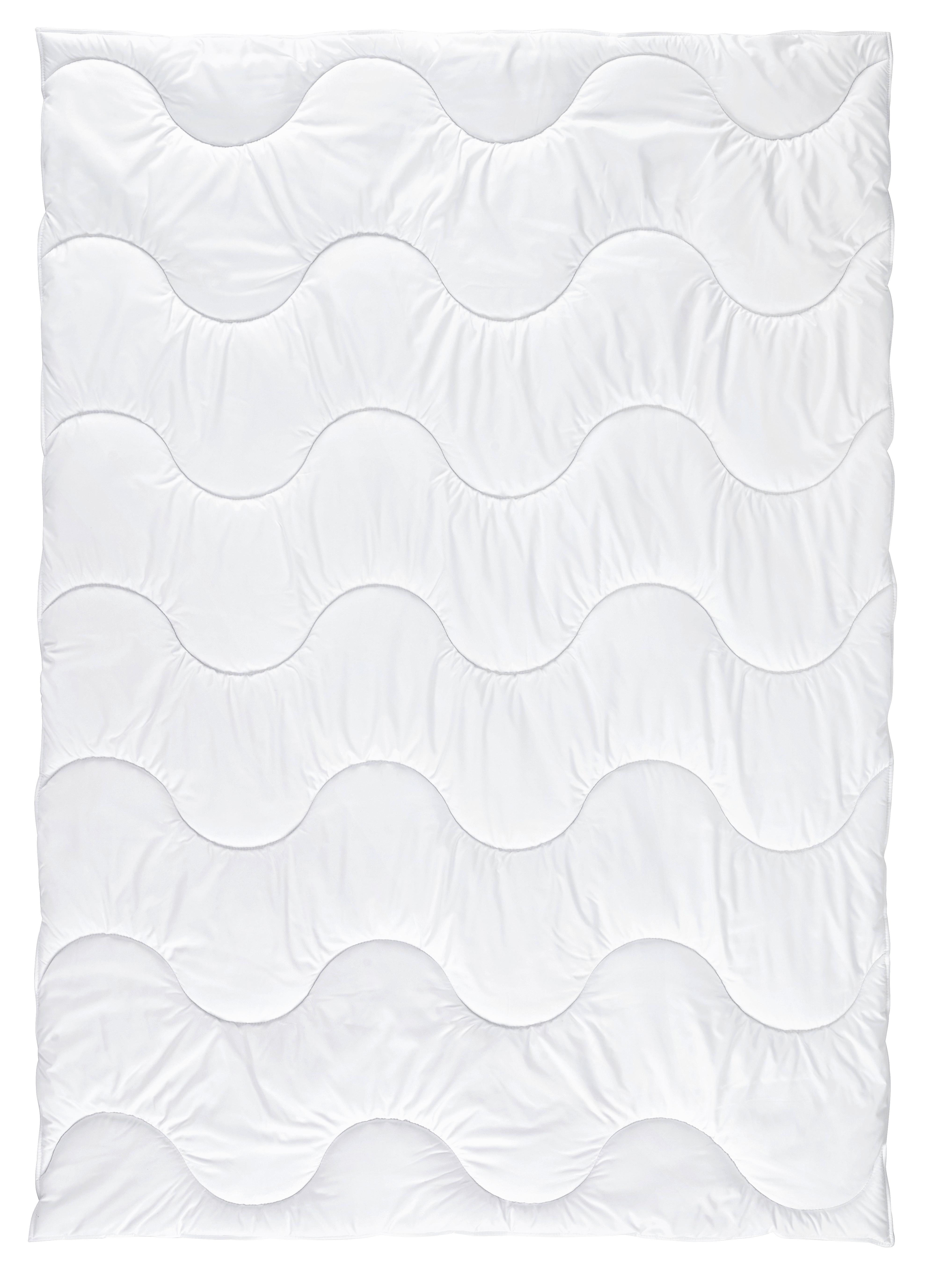 Zimní Přikrývka Zilly Warm, 135-140/200cm - bílá, textil (135-140/200cm) - Nadana