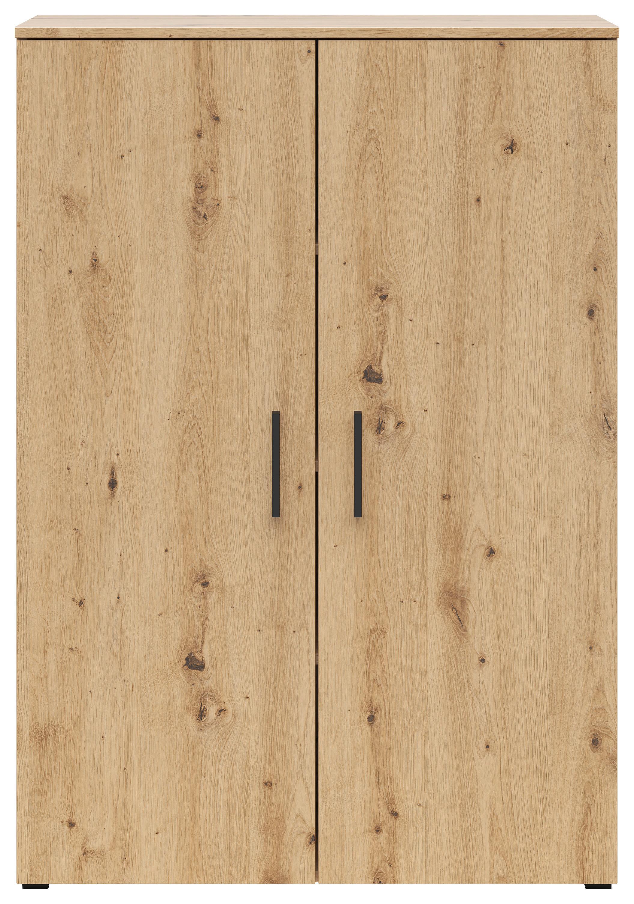 KOMODA Multistauraum - černá/antracitová, Moderní, kompozitní dřevo/plast (80/115/40cm)