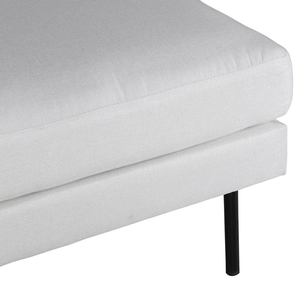 Hocker Zoom - Beige/Schwarz, Design, Kunststoff/Textil (85/47/64cm) - Livetastic