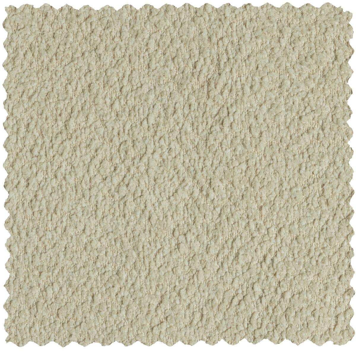 Sessel Sara Creme B: 59cm - Creme/Schwarz, Design, Textil (59/71/70cm) - Livetastic