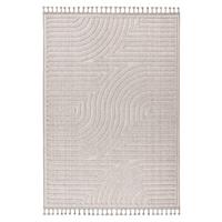 Flachwebteppich Silber, Bxl: Ca. 200x290 Cm - Silberfarben, Basics, Textil (200/290cm) - Kayoom