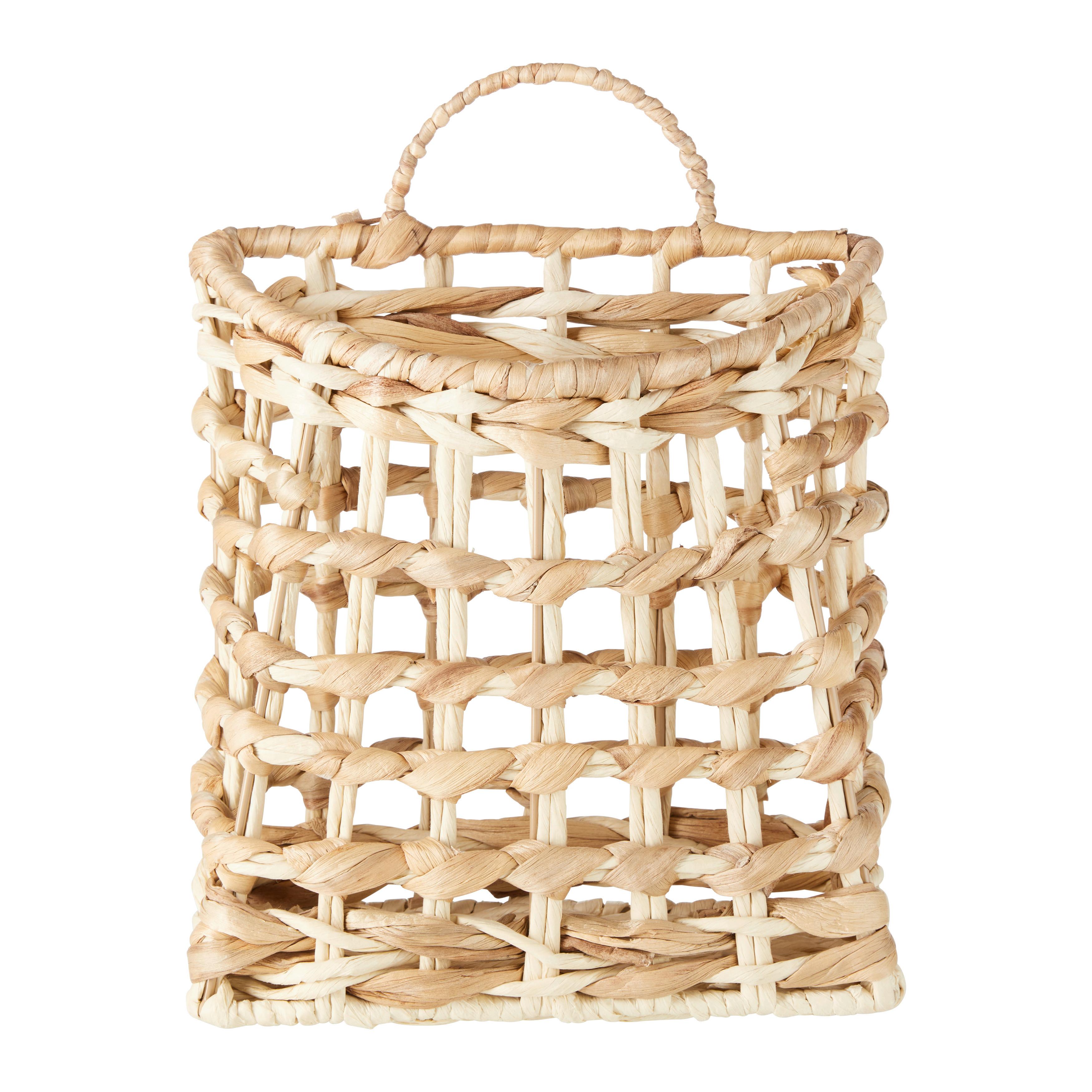 Koš Isa, V: 30cm - přírodní barvy, Basics, kov/přírodní materiály (23/30/9cm) - Modern Living