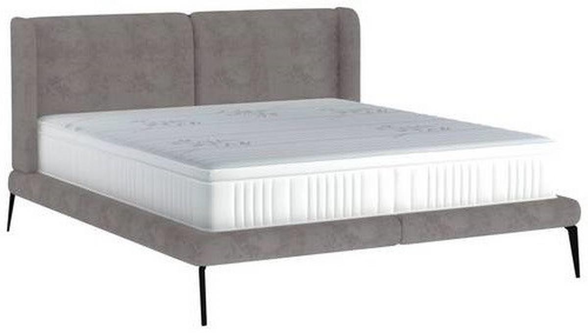 Polsterbett Tessina Sorisso - Dunkelgrau/Creme, MODERN, Textil (180/200cm) - Livetastic
