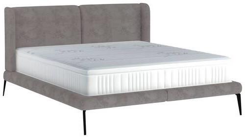 Polsterbett +matratze 180x200 Tessina Sorisso Dunkelgrau