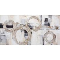 Olajfestmény 60/120cm - többszínű, Basics, textil (60/120cm)