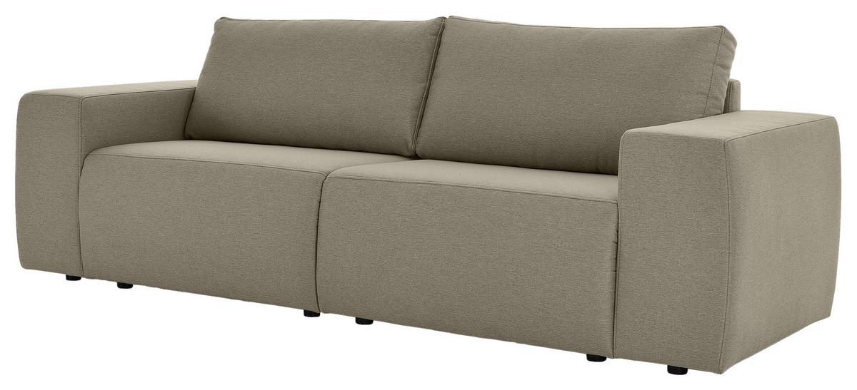 2-sitzer-sofa Looks Ii Schlammfarben - Schlammfarben/Schwarz, Design, Textil (242/87/89cm) - LOOKS by W.Joop