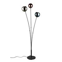 Stehleuchte R41303017 Sheldon - Blau/Multicolor, Design, Glas/Metall (40,5/39,5/150cm)
