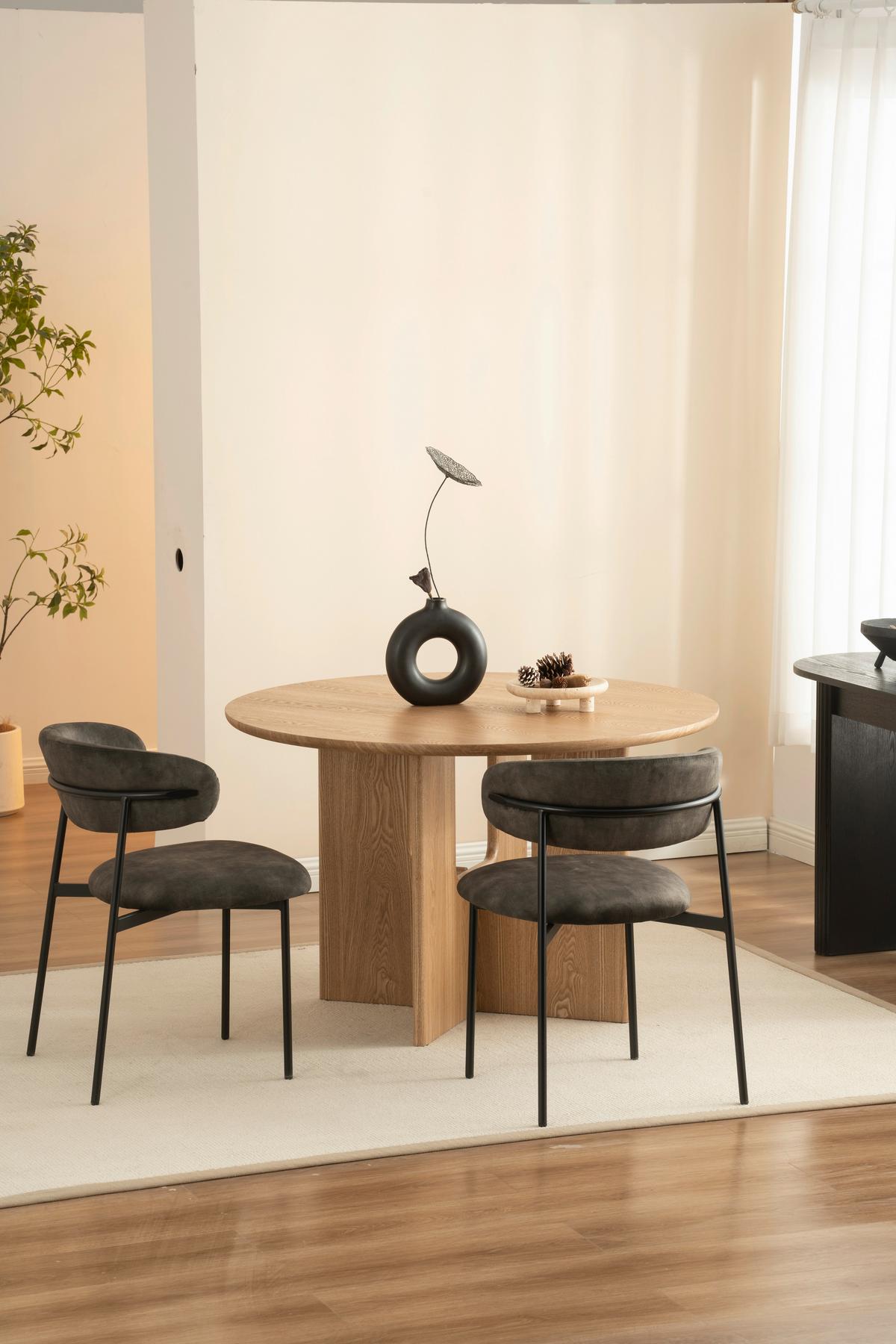Esstisch Levi Eichefarben D: 120 cm - Eichefarben, MODERN, Holz/Holzwerkstoff (120/120/75cm) - Livetastic
