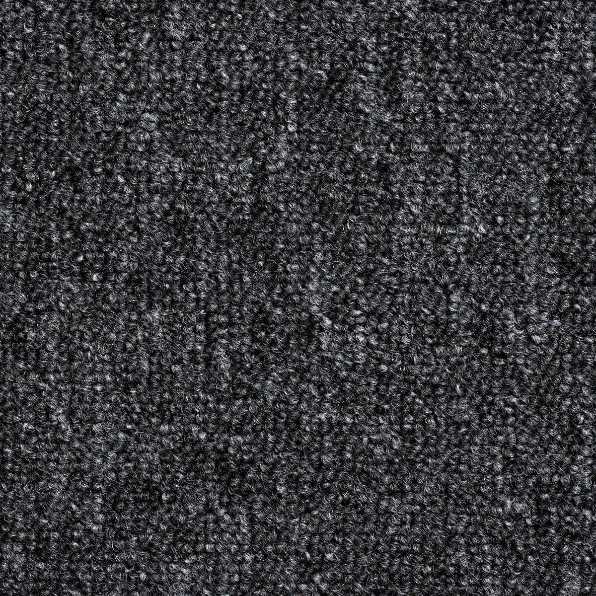 Teppichfliese Grau Sparkle 50x50 Cm Florhöhe 3,5 Mm - Basics, Textil (50/50cm)