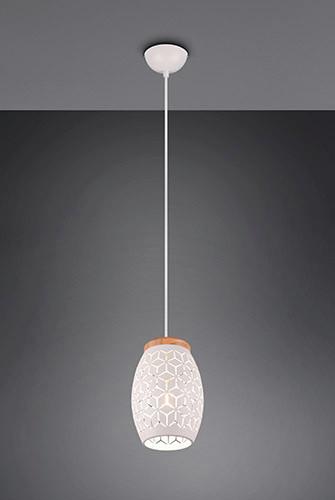 Hängeleuchte R31571031 Bidar - Weiß, KONVENTIONELL, Metall (15/150cm)