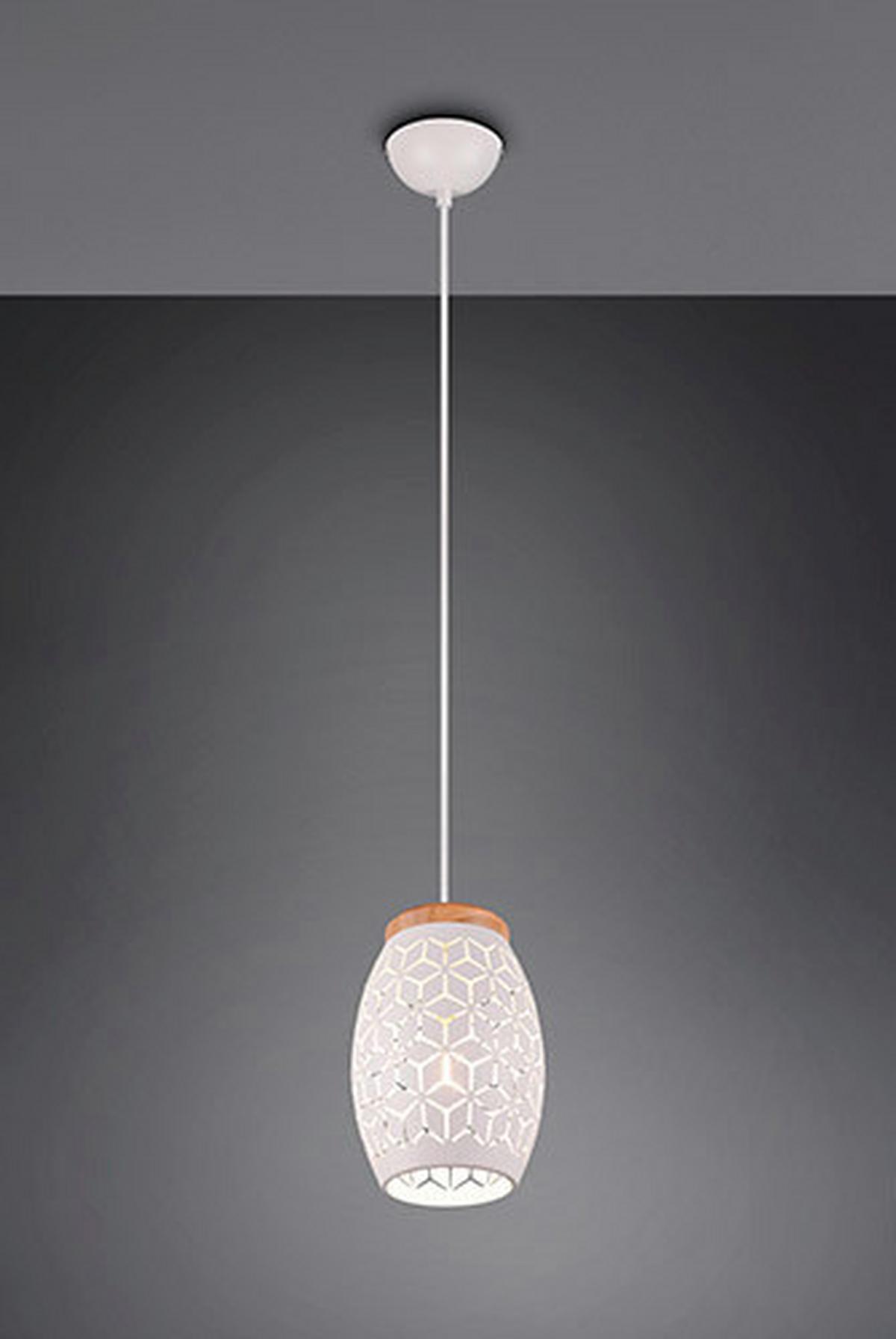 Hängeleuchte R31571031 Bidar - Weiß, KONVENTIONELL, Metall (15/150cm)