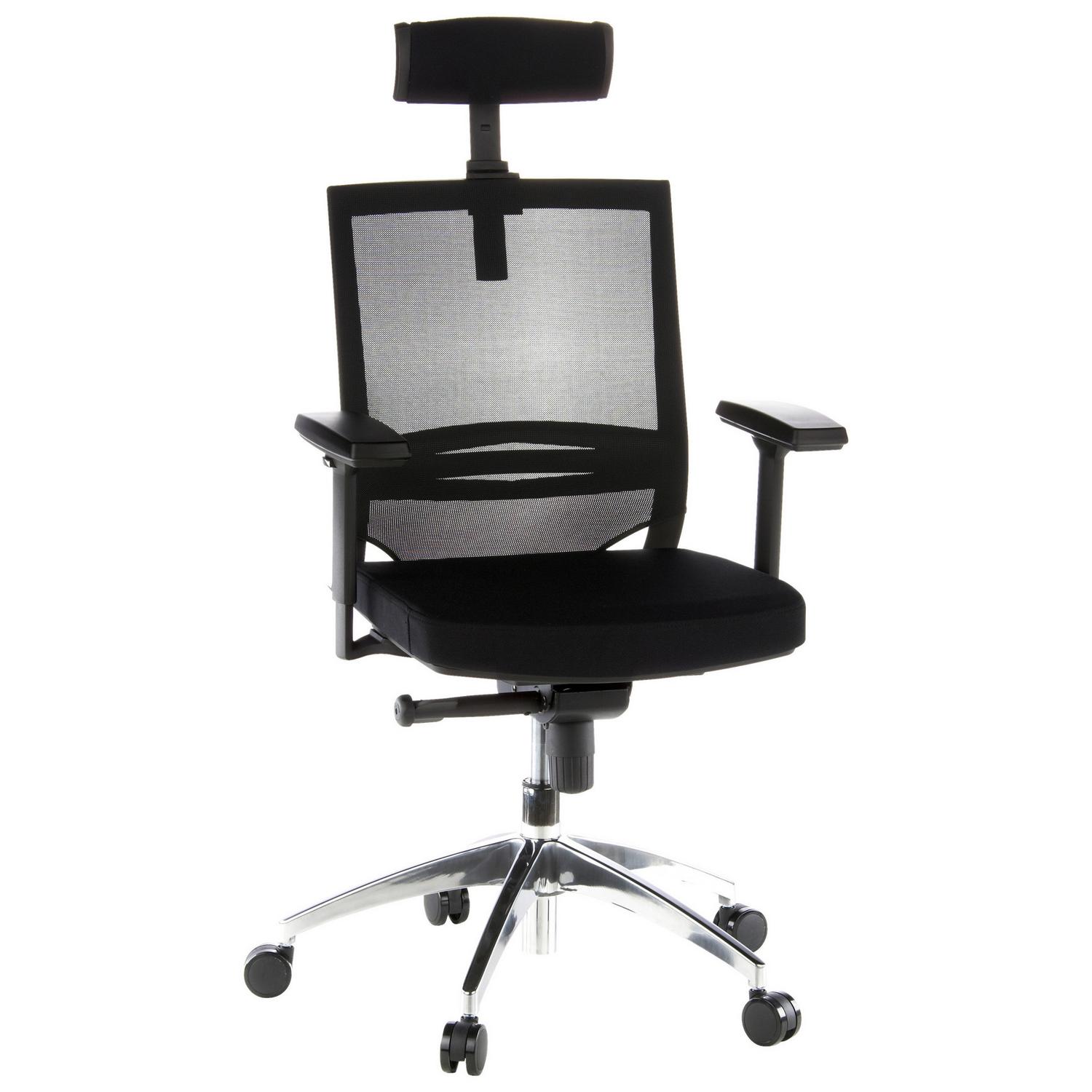 Drehstuhl Porto MAX Schwarz 59x108x49 cm