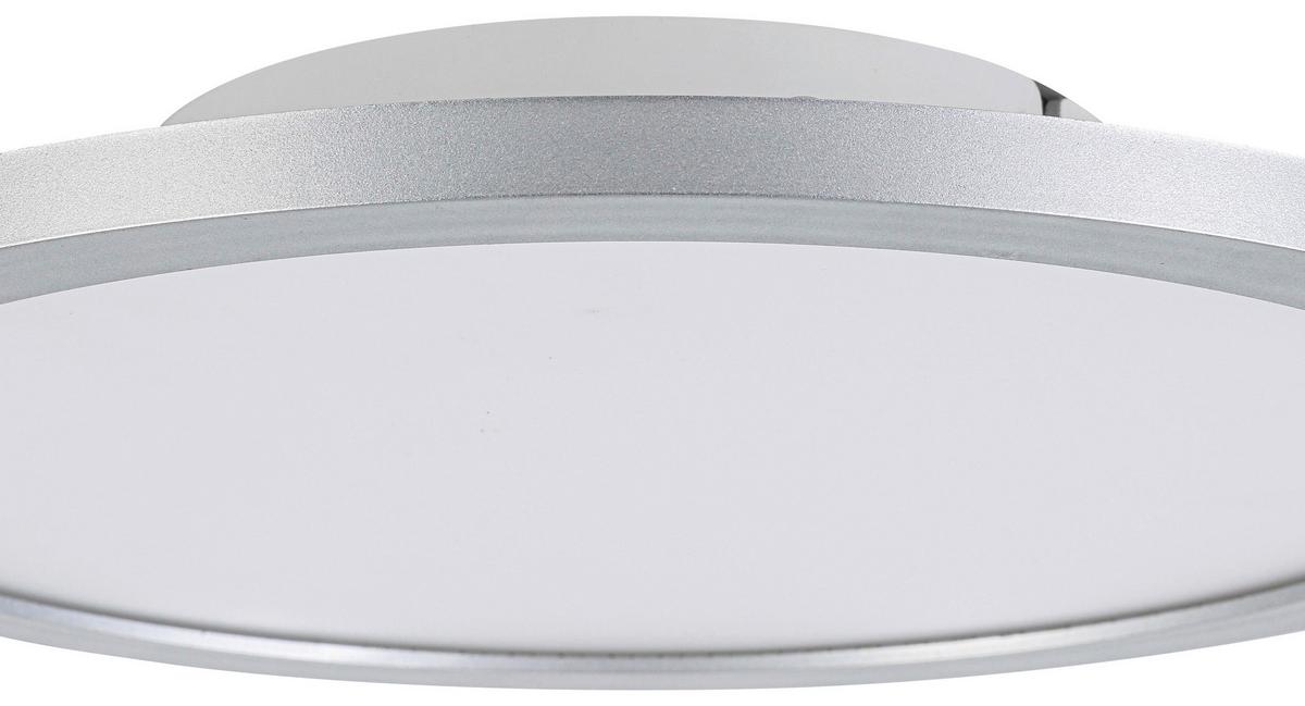 STROPNÍ LED SVÍTIDLO IMO - bílá/barvy stříbra, Romantický / Rustikální, plast (30/5cm) - Mömax