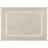 KÚPEĽŇOVÁ PREDLOŽKA Melanie, 50/70cm, sivá - sivá, textil (50/70cm) - Modern Living