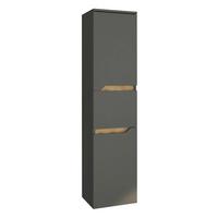 Hochschrank Capri Graphitfarben B: 33 Cm - Graphitfarben, MODERN, Holzwerkstoff (33/142/33cm) - Stylife